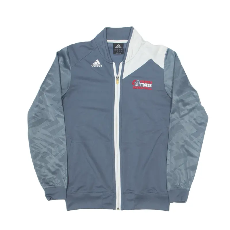 ADIDAS Track Jacket Grey Colourblock Mens S