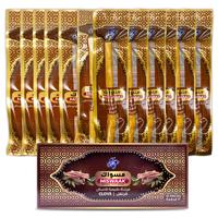 SAC Miswak Sticks Toothbrush 12 Counts - Vacuum Sealed Natural Flavor from Original Authentic Arabic Plants- for Healthy Gums...