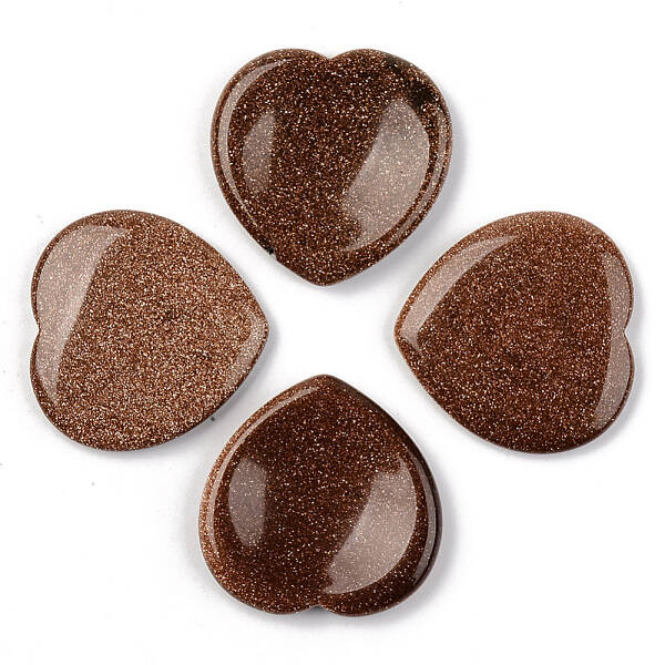 Synthetic Goldstone Thumb Worry Stone