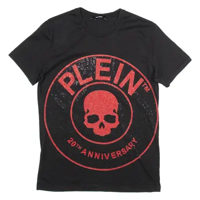ALEX PLEIN Skull Print Womens T-Shirt Black M