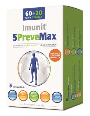 Simply you 5PreveMax Immune Nucleotides + Betaglucan 60 Capsules + 20 Capsules ZD ARMA