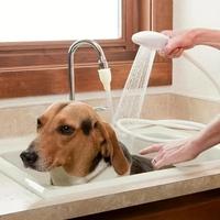 1 Count Portable Pet Shampoo Sprayer, Plastic Pet Shower Supplies, Multi-use Bathing Accessories for Toddlers & Pets