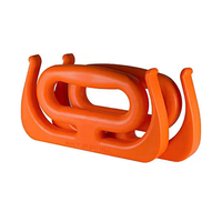 MAMMOTH GRIP (2-pack) Grocery Bag Carrier Handle Holder - Multi Purpose - Carry Shopping Bags Paint Cans Propane Tanks 5-gall...