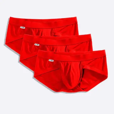 The Molten Lava Red Brief 3-Pack | Color: Molten Lava | Size: XS | 25-28″