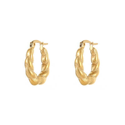 Stainless Steel Hoop Earrings
