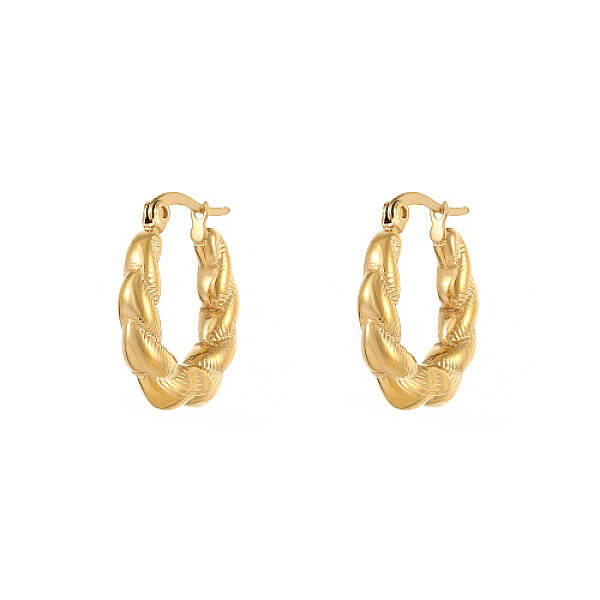 Stainless Steel Hoop Earrings