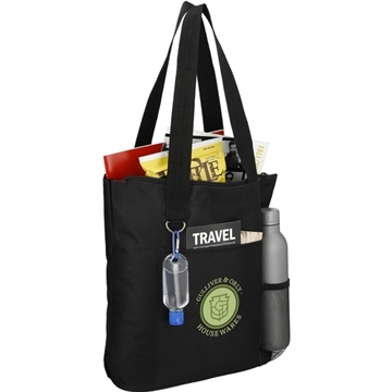 100 Promotional Infinity Convention Tote - PolyCanvas & Zippered