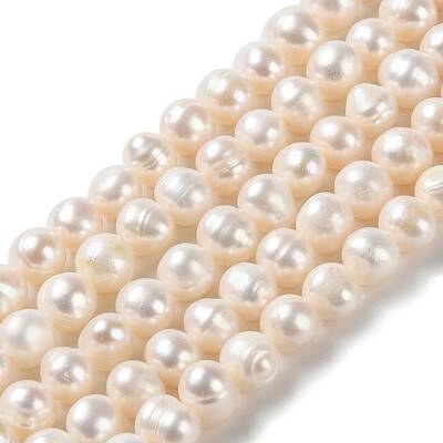 Natural Cultured Freshwater Pearl Beads Strands
