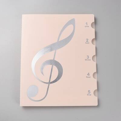 Plastic Piano Sheet Folder