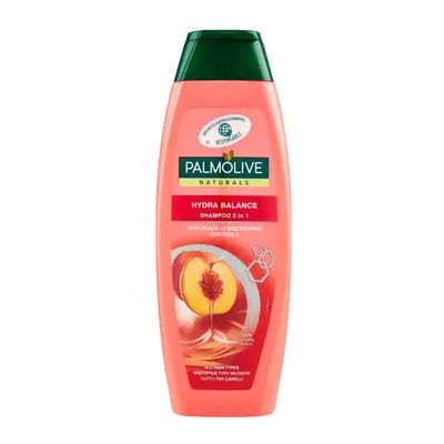 Palmolive Hydra-Balance Shampoo All Hair Types Peach 350ml