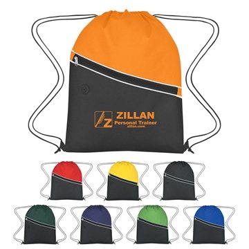 150 Customized Non-Woven Two-Tone Hit Sports Pack - ...