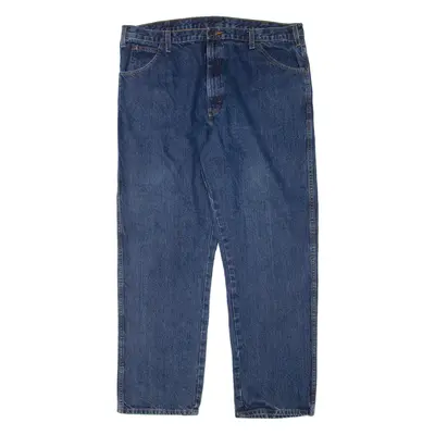 DICKIES Workwear Mens Jeans Blue Regular Straight W40 L32