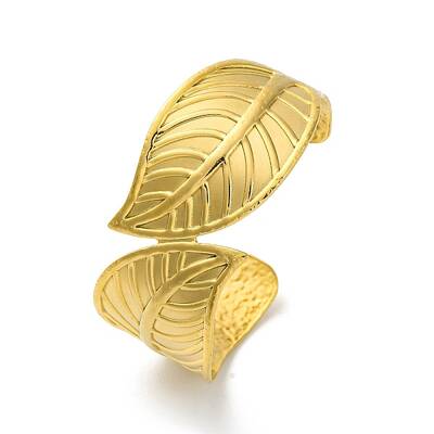 Ion Plating(IP) 304 Stainless Steel Cuff Bnagles for Women