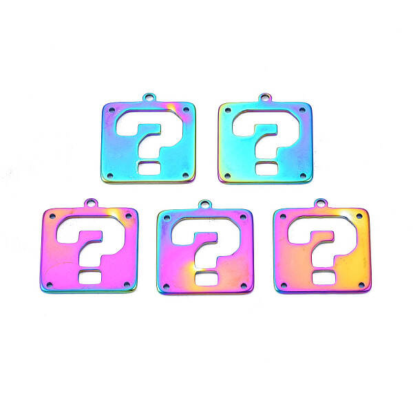 Rack Plating 201 Stainless Steel Chandelier Component Links