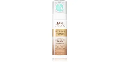 TanOrganic The Skincare Self-Tanning Mousse Medium Dark Bronze 120ml