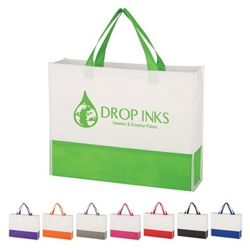 150 Promotional Prism Non-Woven Tote Bag - Water Resistant