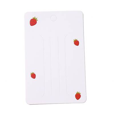 Paper Hair Clip Display Cards