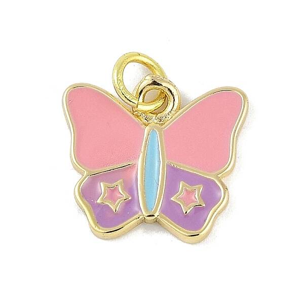 Brass Enamel Pendants