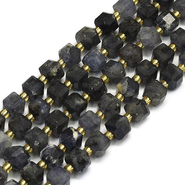 Natural Iolite Beads Strand