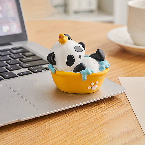 Resin Mini Panda Ornament