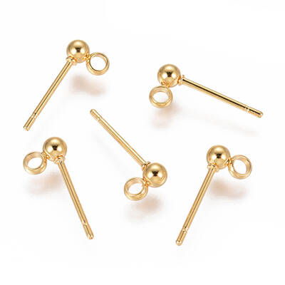 304 Stainless Steel Ear Stud Components
