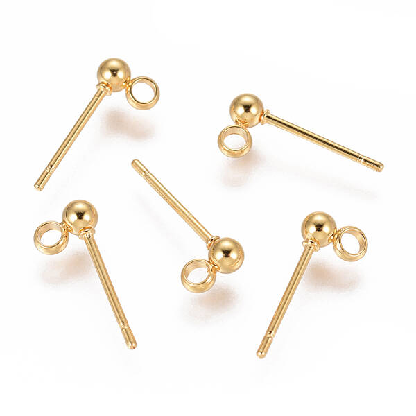 304 Stainless Steel Ear Stud Components