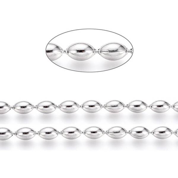 Non-Tarnish 304 Stainless Steel Ball Chains