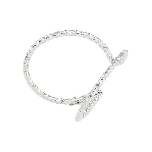 Non-Tarnish 304 Stainless Steel Open Cuff Ring for Women