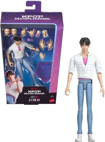KPop Demon Hunters Saja Boys Jinu “Soda Pop Action Figure (KPDH)