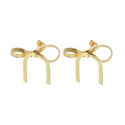 Brass Stud Earrings