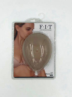 Cloth Adhesive Bra - Cup C - Beige