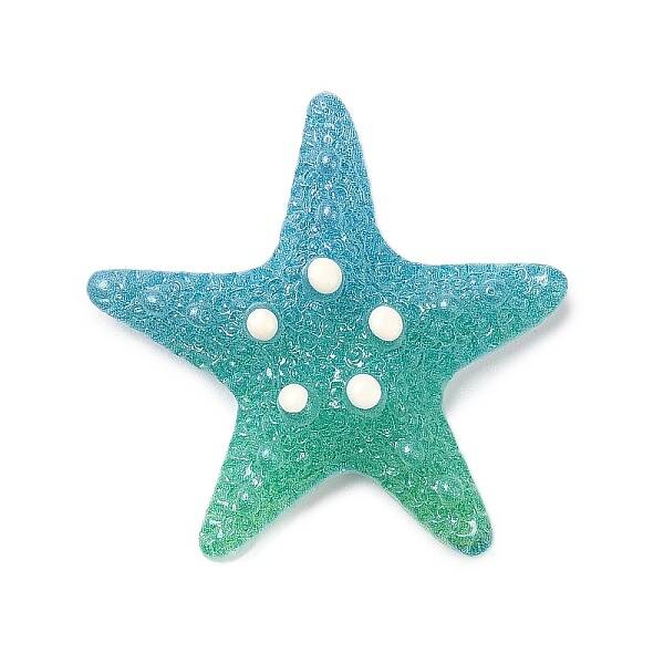 Gradient Color Opaque Resin Decoden Cabochons