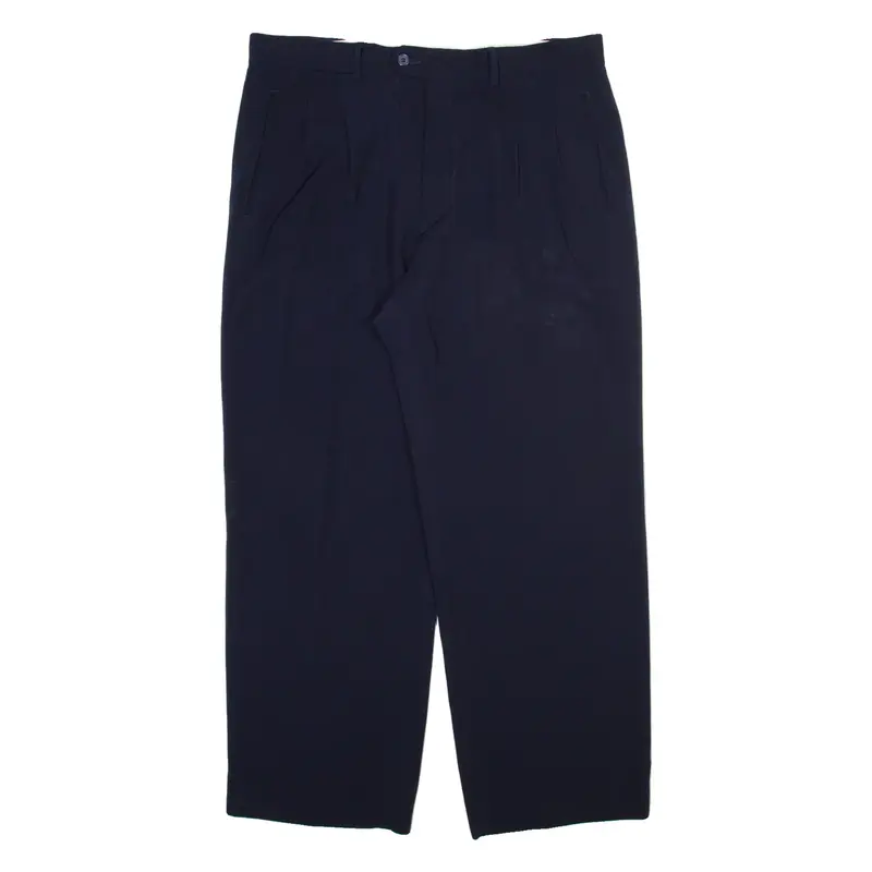 DUSTIN Mens Trousers Blue Relaxed Straight W34 L27