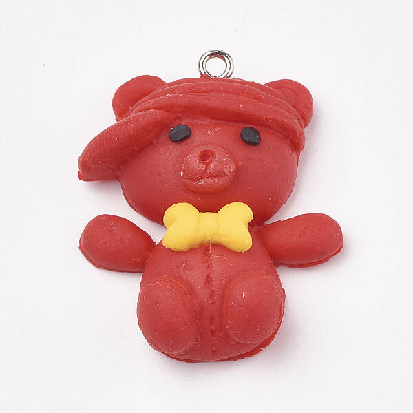 Handmade Polymer Clay Pendants