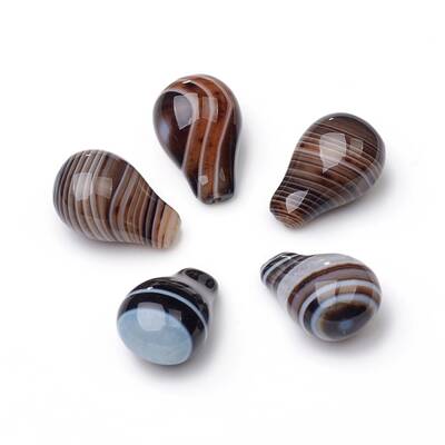 Natural Banded Agate/Striped Agate Beads