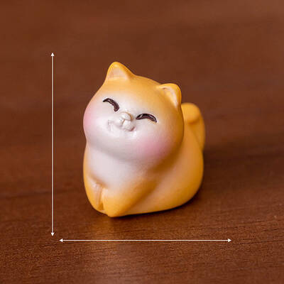 Resin Cat Mini Model