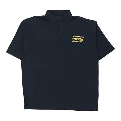 Chamberlain Synergy Motorsport Le Mans Uneek Polo Shirt - 2XL Blue Cotton