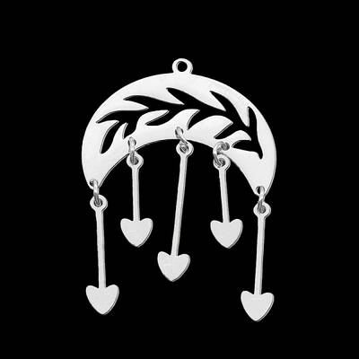 Non-Tarnish 201 Stainless Steel Pendants