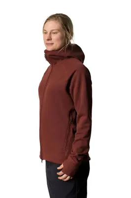 W's Mono Air Houdi | Color: Terra Red | Size: S