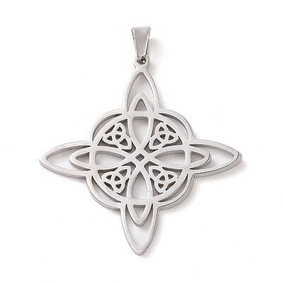 Non-Tarnish 304 Stainless Steel Hollow Pendants