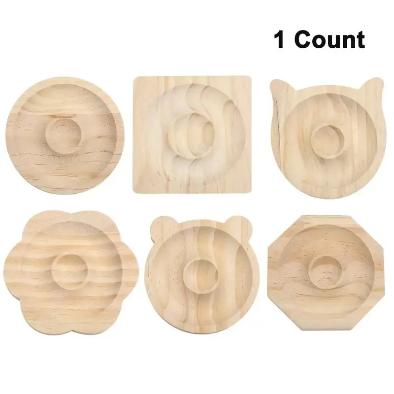 Wooden Jewelry Tray, DIY Beaded Solid Wood Storage Container, DIY Jewelry Shooting Props, Jewelry Display Tray for Home Decor...