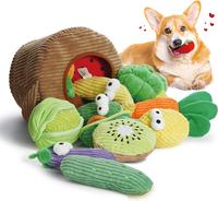 Nocciola 15 Pack Grocery Bag Crinkle Dog Squeaky Toys,Christmas gift,Plush Dog Toys for Aggressive Chewers, Stuffed Dog Chew ...