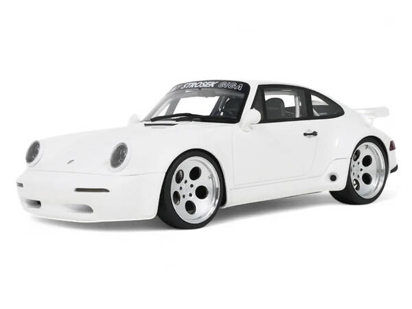 2024 Strosek GIGA (Porsche 911) White 1/18 Model Car by GT Spirit