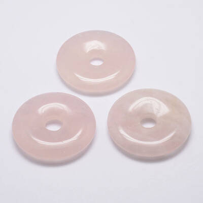 Natural Rose Quartz Big Pendants