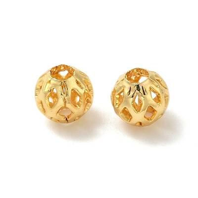 Brass Hollow Spacer Beads