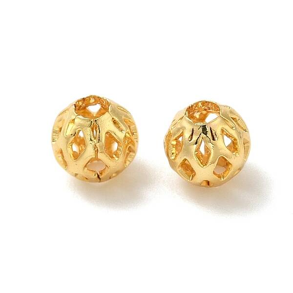 Brass Hollow Spacer Beads
