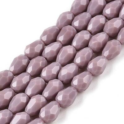 Opaque Solid Color Beads Strands