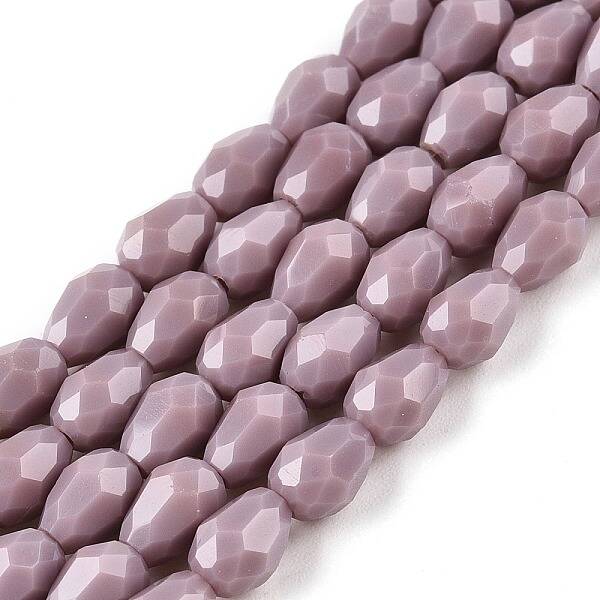 Opaque Solid Color Beads Strands
