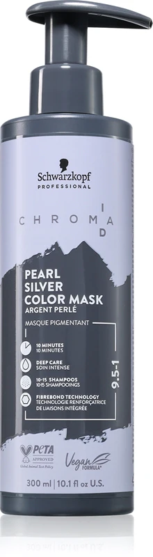 Schwarzkopf Chroma ID Color Mask 300ml 9.5-1 Silver Pearl