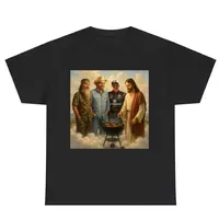 The Real Gang Meetup In Heaven Tshirt, Five Icons Shirt, Phil Robertson Toby Dale Jesus Tshirt